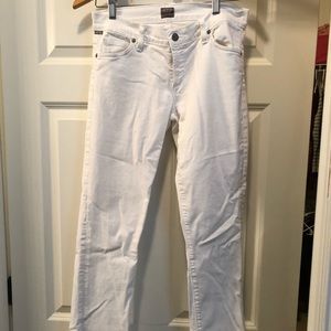 Citizens of Humanity white jeans
